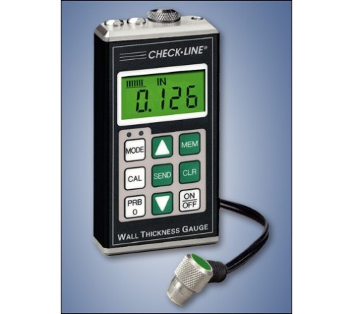 CheckLine TI-25M-MMX Standard Through-Paint to 1" Wall Ultrasonic Wall Thickness Gauge